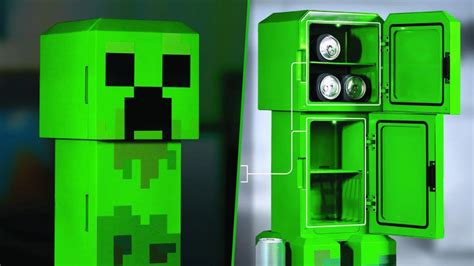 Creeper fridge - Oct 17, 2023 · The fridge has been modeled after Minecraft's Charged Creeper and you can buy one at Target through the link below for $99.99. While it is indeed a mini fridge, the Creeper can hold quite a lot ...